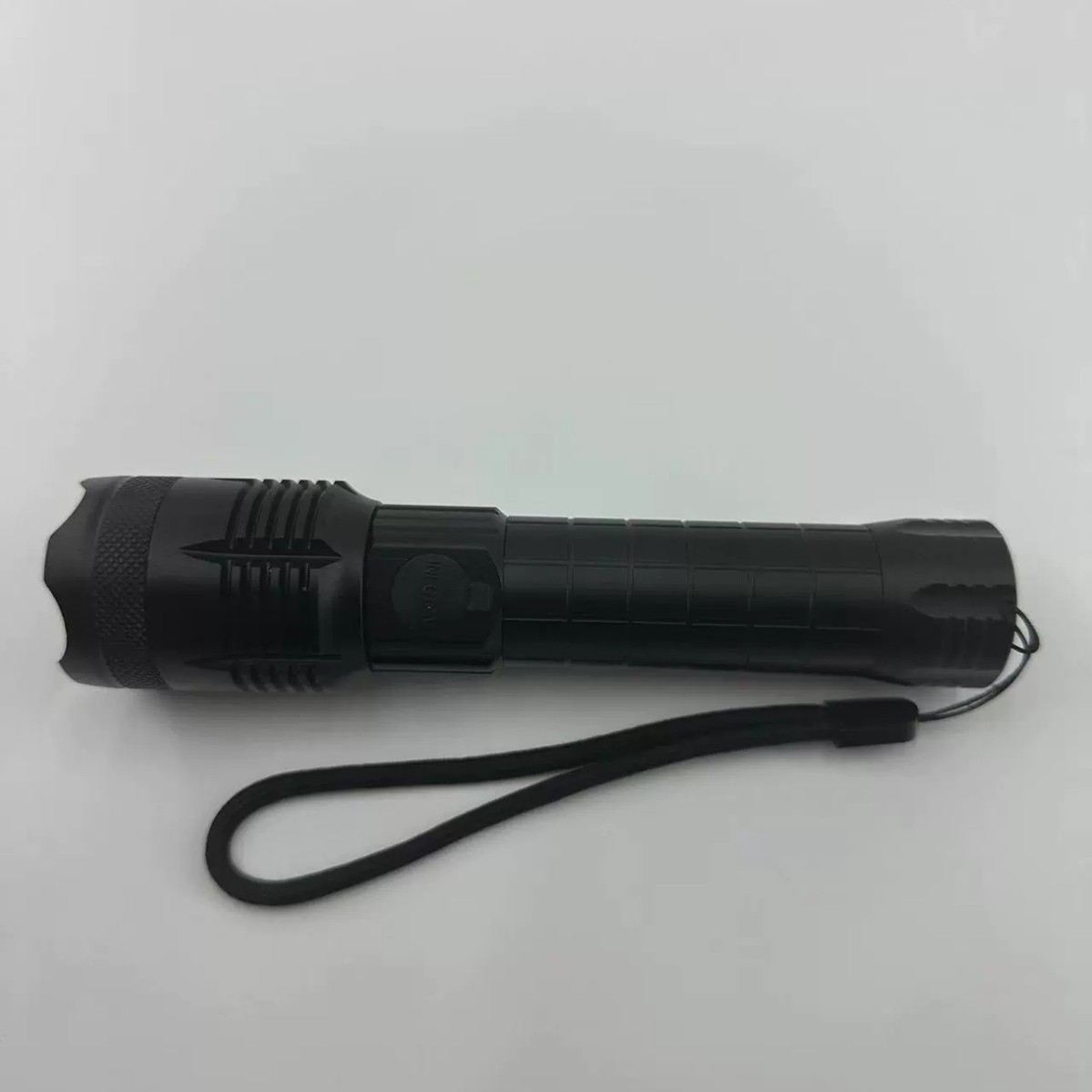 新款亚马逊跨境伸缩手多灯珠电筒白激光Type-C作战强光手电筒批发产品图