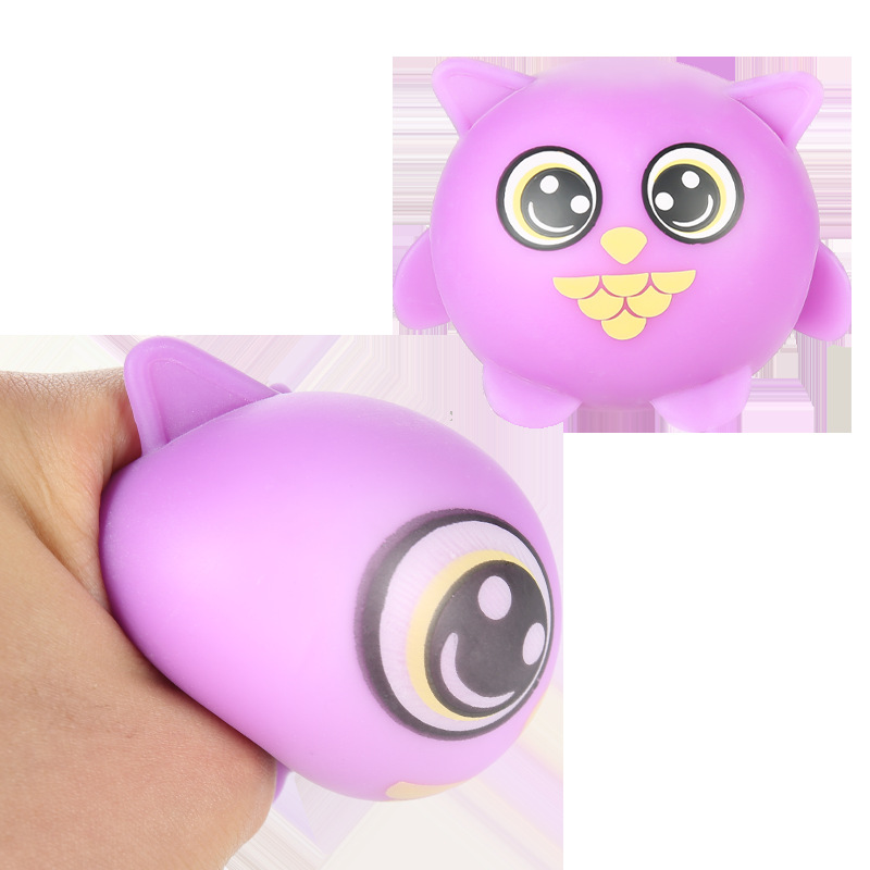 Cute animal pinching fun toys, pinching balls, stress-relieving and venting, small gifts for students, rewards and small gifts wholesale Item Picture