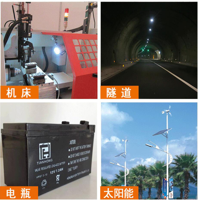 led warm light 3000K bulb lamp 12V, 24V, 36V high-brightness low-voltage solar lighting source for fishing boats and machine tools Specification image