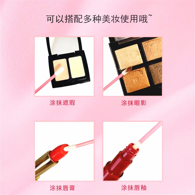 100-barrel disposable lip brushes, lipsticks, glaze sticks, makeup brushes, lip liner, beginner makeup artists wholesale Application Scenario