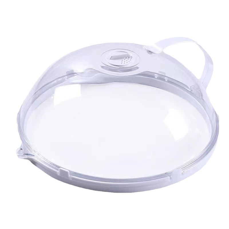 Microwave splash-proof cover, high-temperature resistant and oil-proof heating cover, a magic tool for heating dishes, a microwave-specific cover with high transparency and food grade Item Picture