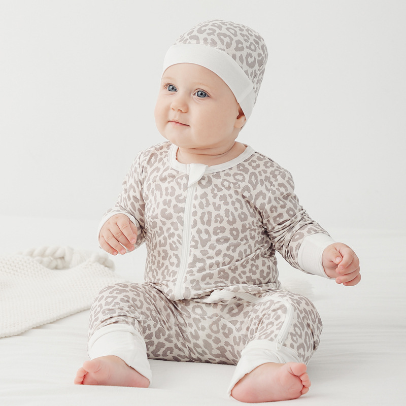 Amazon's best-selling bamboo fiber jumpsuit, Bamboo baby clothing, ins children's clothing, baby clothes and jumpsuit pants Specification image
