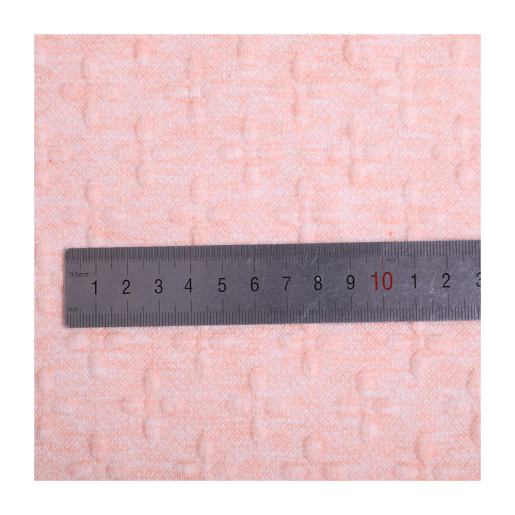 CVC knitted air layer 250g autumn and winter home wear, children's wear, pajamas with cotton fabric, colored cotton jacquard knitted surface Application Scenario