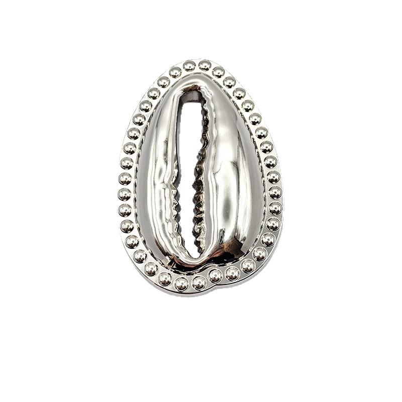 The irregular-shaped metal swimsuit buckle gives a light luxury and high-end feel. The swimsuit decorative buckle and the chest connection buckle are designed in a European and American style Item Picture
