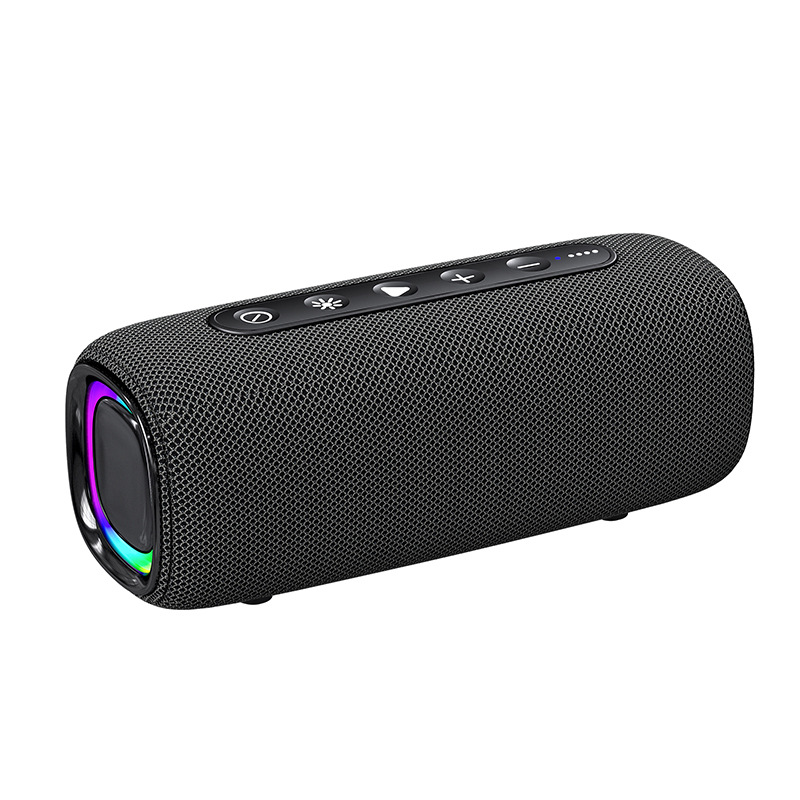 New wireless Bluetooth speaker, outdoor waterproof, portable, super heavy subwoofer with RGB light, gaming speaker Item Picture