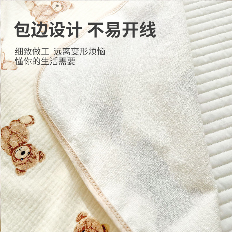Baby waterproof, washable, crumpled cotton, breathable, anti-wetting bed, anti-slip, adult menstrual pad Application Scenario