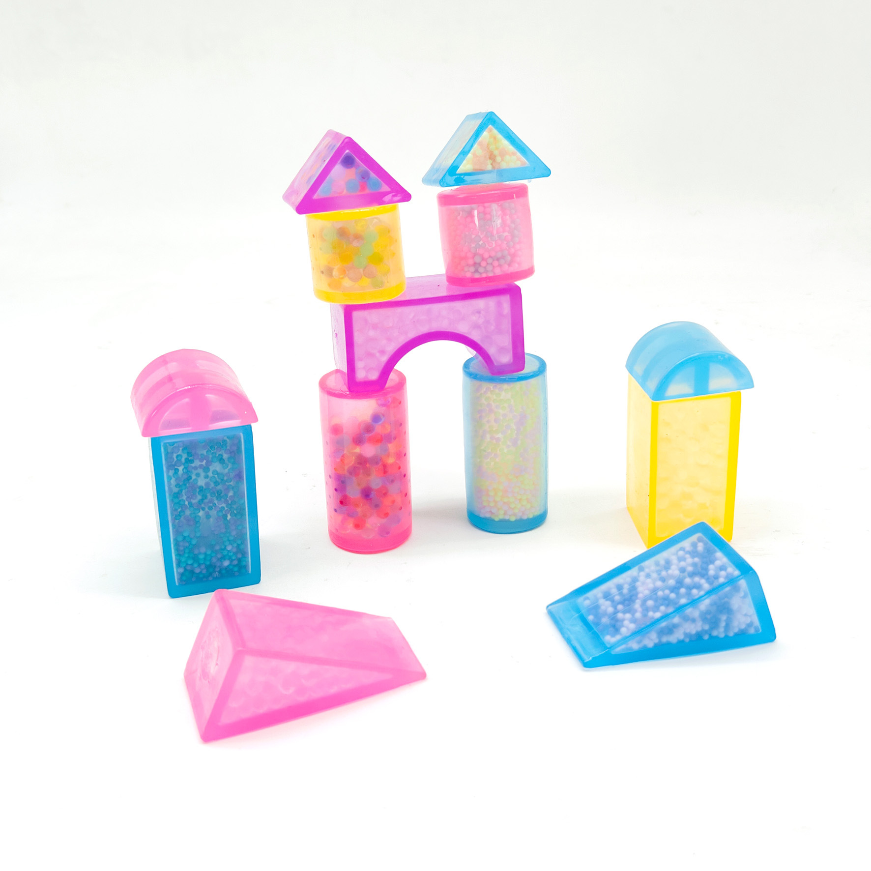 Naughty Gorilla Soft Rubber building Block figurine Gift Set, a stress-relieving toy for students and a birthday gift Item Picture