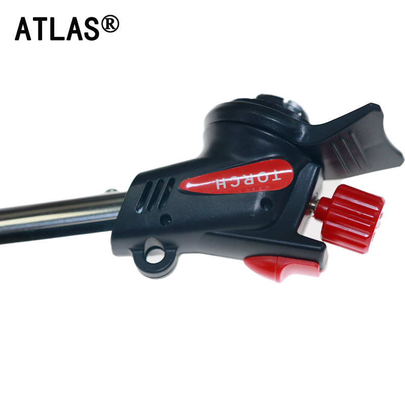Card-type gas igniter, household kitchen baking and barbecue igniter, windproof blowtorch, flame gun head, all-copper gun nozzle Specification image