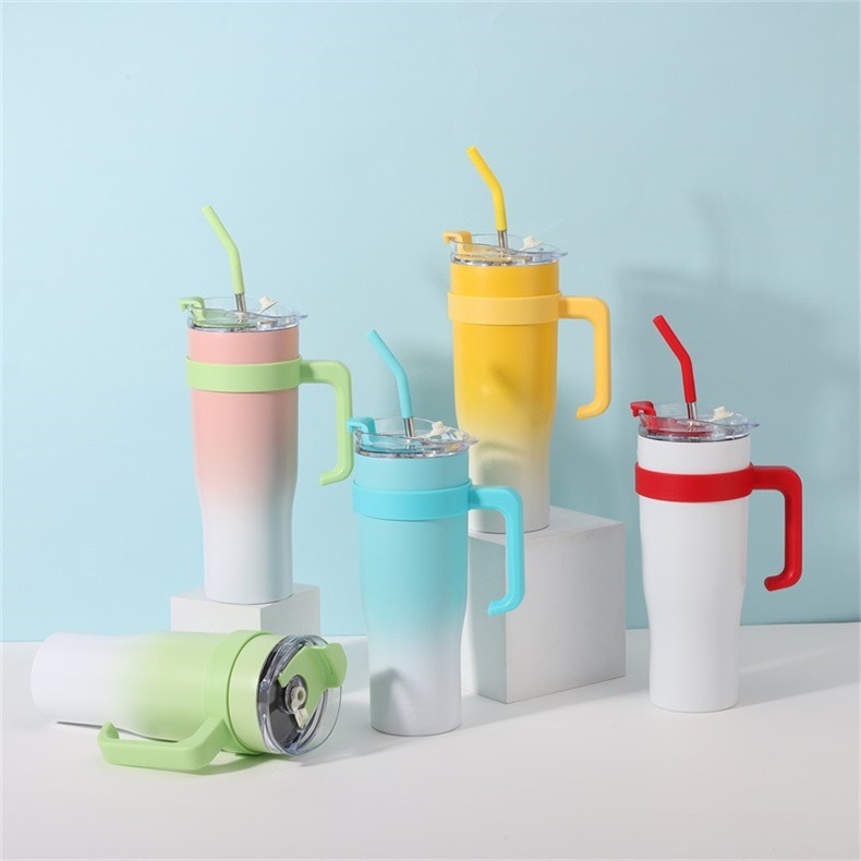 Cross-border 40oz vacuum giant insulated cup, outdoor sports ice king cup, car cup, 304 heat and cold preservation Application Scenario