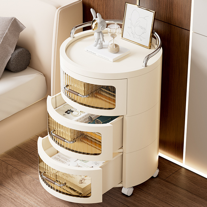 Drawer-type storage cabinet, household living room storage cabinet, multi-layer slit toy and snack storage cabinet, bedroom bedside table Specification image