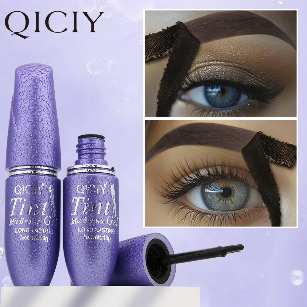 Cross-border exclusive QICIY Tear Eyebrow Cream is long-lasting, non-staining, waterproof, sweat-proof, easy to color, waterproof, quick-drying and natural