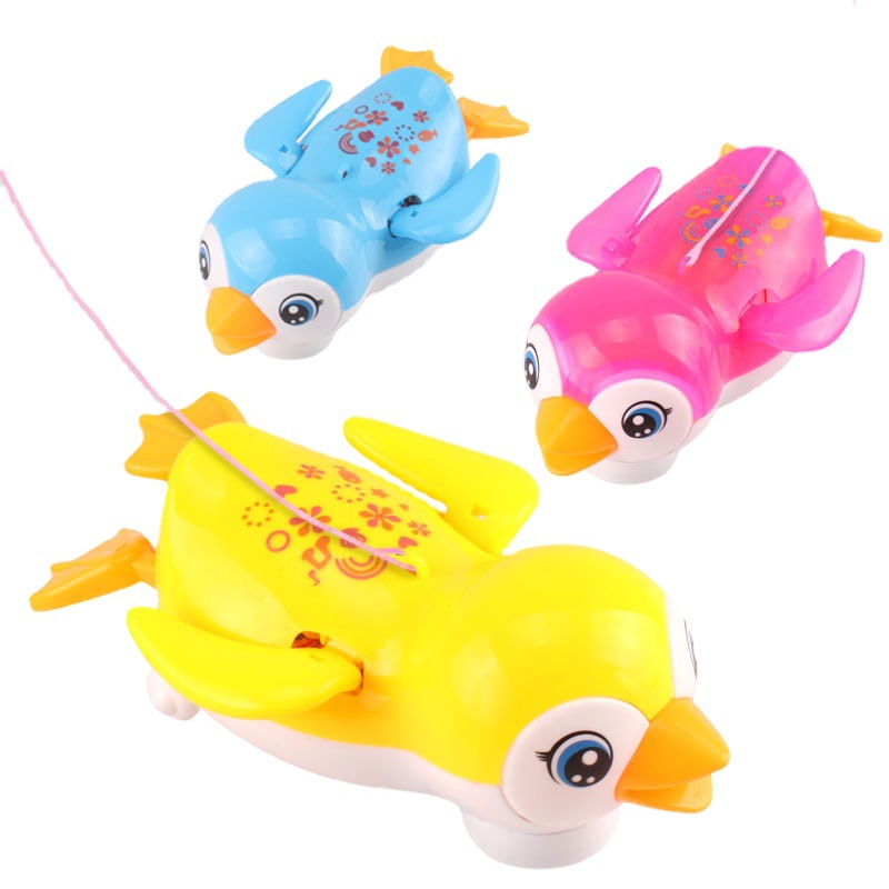 The leading penguin, glowing electric music, universal penguin, best-selling children's educational street stall, wholesale from the manufacturer Item Picture