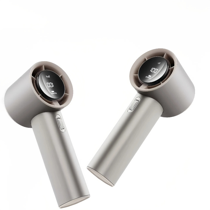 新款私模高速节能小风炮涡轮劲风迷你便携USB充电桌面手持小风扇详情图5