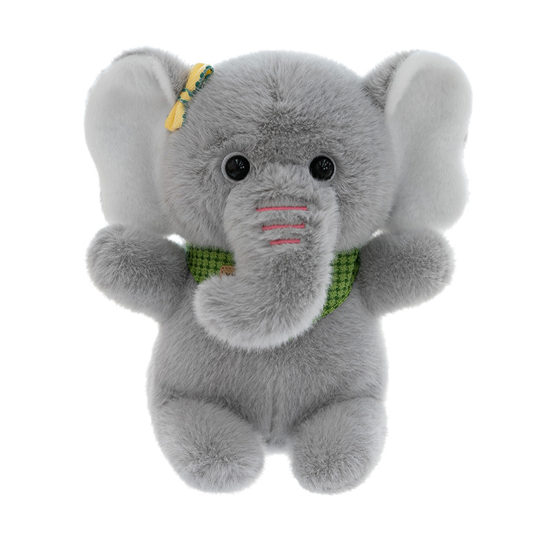 A new cross-border cartoon penguin plush toy series of cute pets, a little elephant doll, is a perfect gift for female couples Item Picture