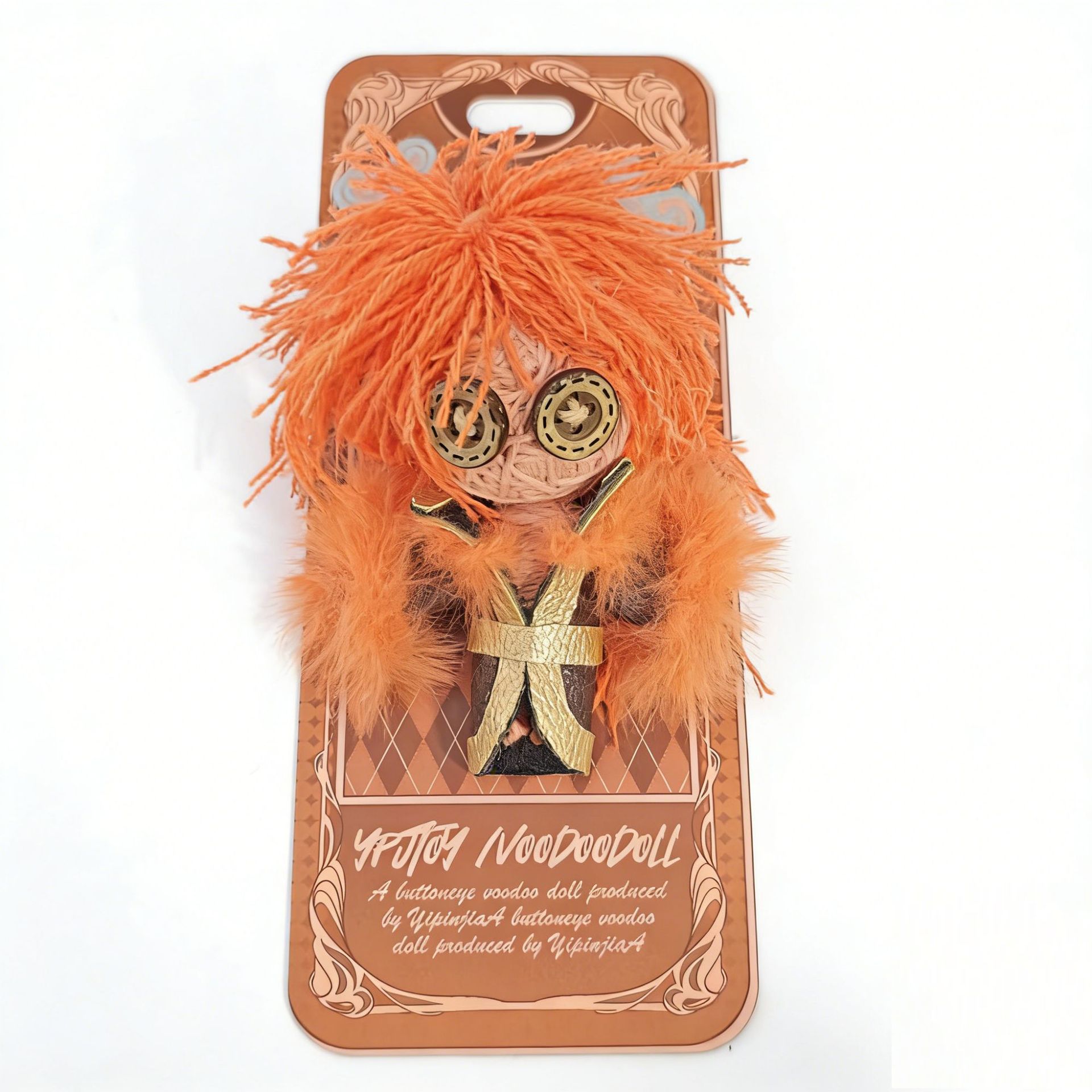 The Apostle Original fifth series cotton thread doll, Fudu Doll, is a pure handcrafted exquisite decorative item for export Specification image