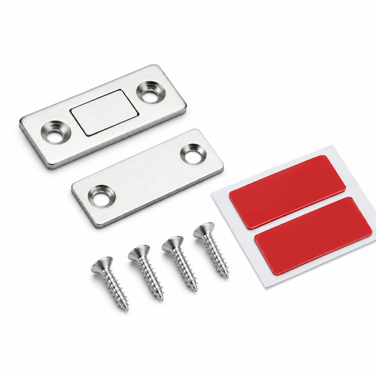 Magnetic cabinet door, no need for drilling, invisible drawer, wardrobe door, cabinet door, ultra-thin magnetic impact strong magnetic door, kitchen cabinet door Item Picture