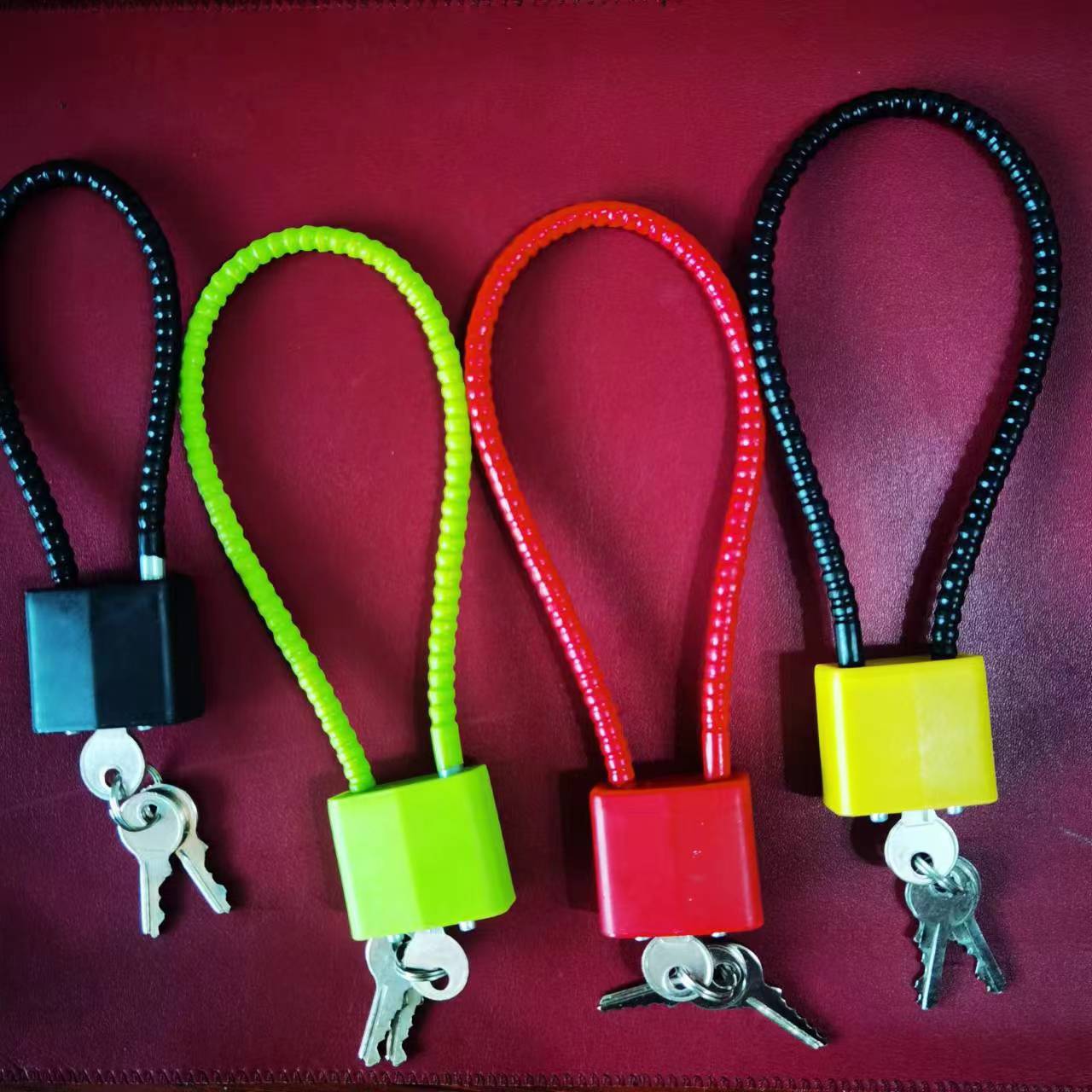 自行车锁实物图