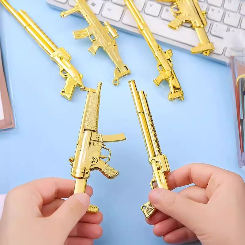 Children's plastic creative weapon models, boys' and girls' toy gifts, mini weapons, exquisite small gifts for kindergartens Specification image