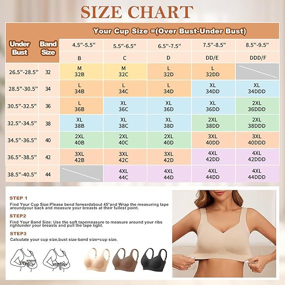 Amazon bestseller Xcutting cross-border European and American export women's large-sized, thin-cup, frameless bra comfort underwear Application Scenario