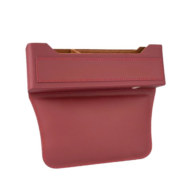 汽车夹缝收纳盒车载好物座椅缝隙储物盒车内装饰用品大全置物神器                              白底实物图