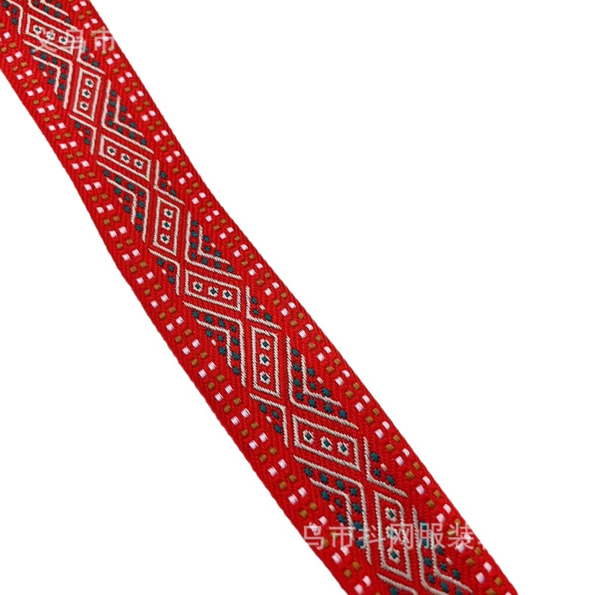 2.5-3.0 cm ethnic-style jacquard ribbons, ethnic woven ribbons, minority costumes and accessories for performance costumes Item Picture