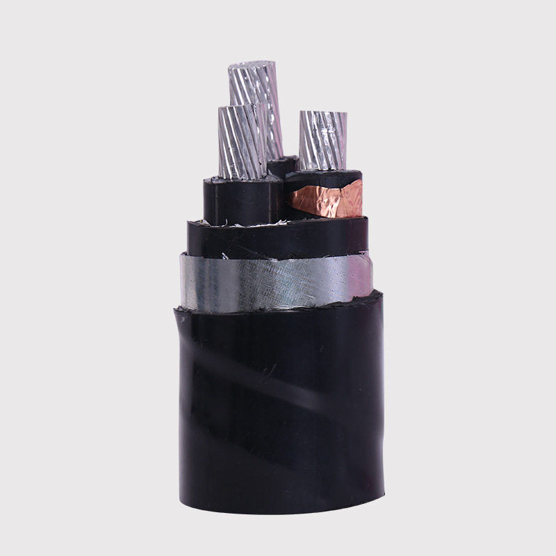The Rated Voltage Of Yjlv22 Three-Core Medium-Voltage Power Cable (8.7/15Kv Fire-Resistant Pvc Aluminum Core Cable, National Standard) Specification drawing