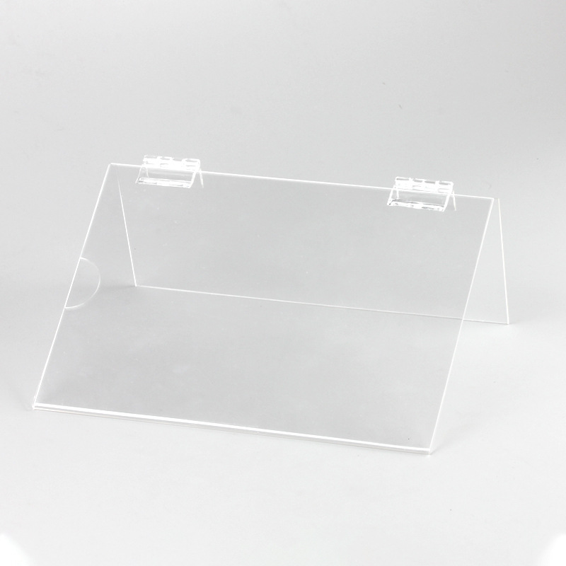 Transparent price display boards for supermarket goods, foldable discount boards for clothing stores, price tags, hanging labels on shelves, special offer tips for clothing stores, hanging stands for snacks, product name notices on shelves, listed prices for goods in shops, and display shelves Item Picture