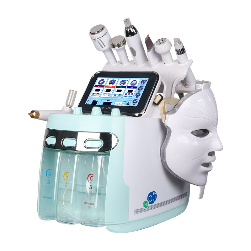 shanilak Korean 5th Generation hydrogen-oxygen thermal Energy Small Bubble 8-in-1 skin Management facial blackhead removal Cleansing Beauty Salon Special Application Scenario