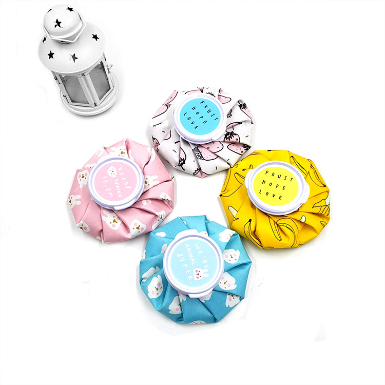 Cute cartoon ice pack, cold and hot compress, reusable home water-filled children's cooling ice pack, sports water-filled ice pack details Picture