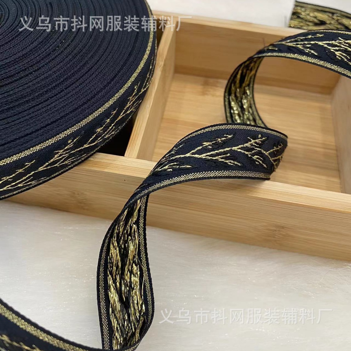 1.0-2.1 cm ethnic lace jacquard embroidery webbing, hair accessories, headwear, shoes, hats, bag borders, embroidery style details Picture