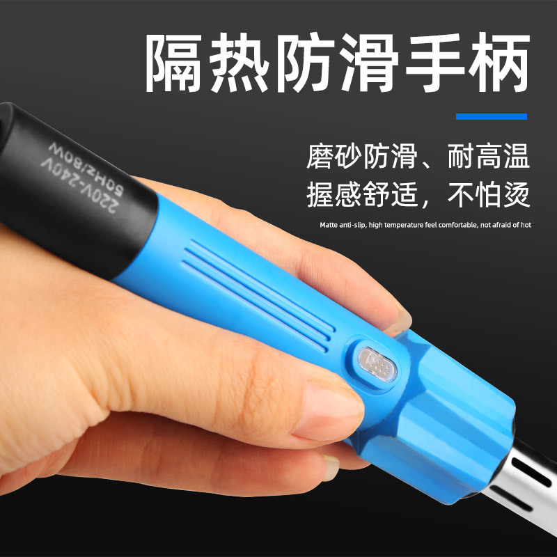 Wholesale soldering irons with pointed and flat nozzles, external heating, adjustable temperature, high-power soldering pens, and household repair soldering tools Application Scenario