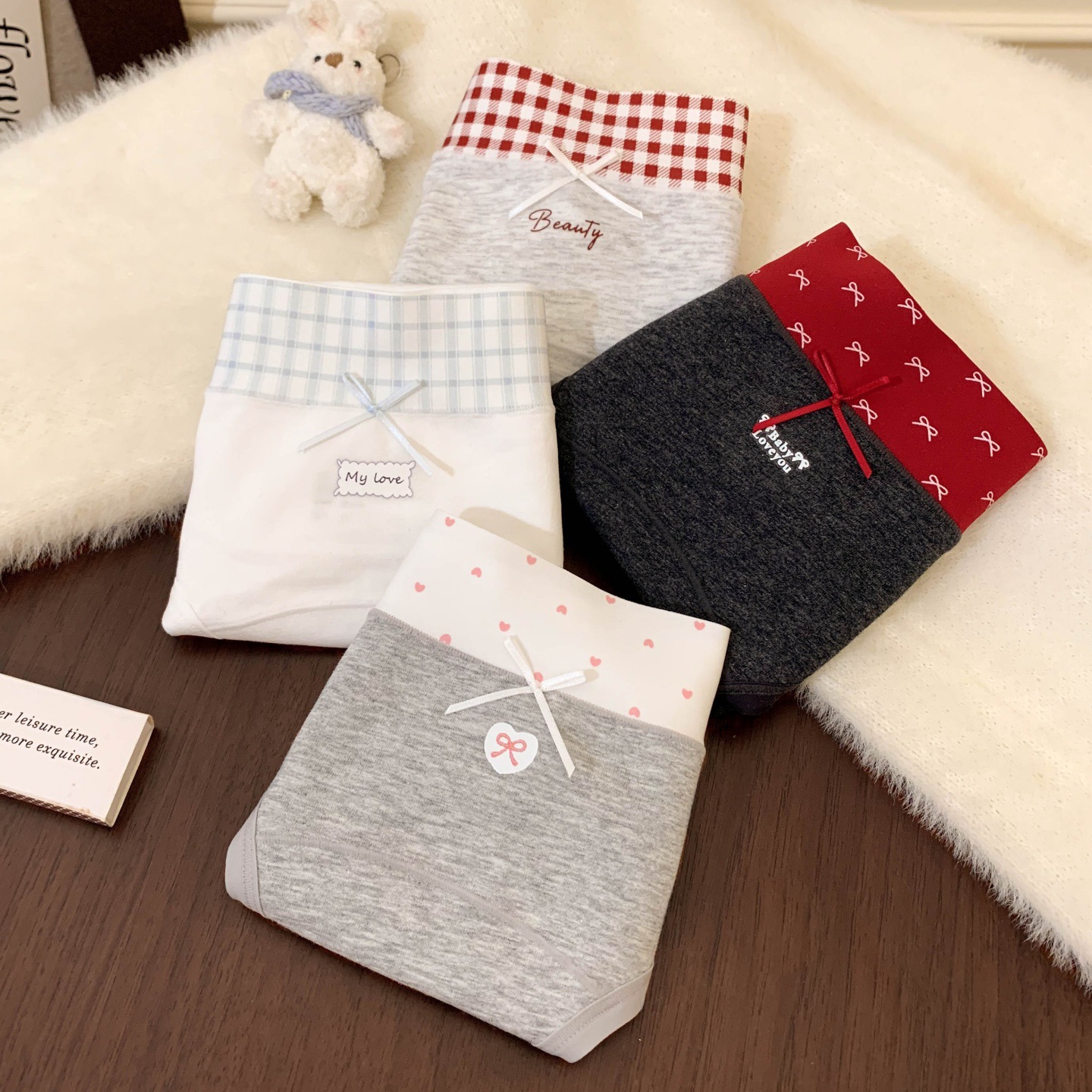 10A extended pure cotton antibacterial women's underwear Breathable women's triangle pants Seamless all-cotton comfortable spliced underwear for women Application Scenario