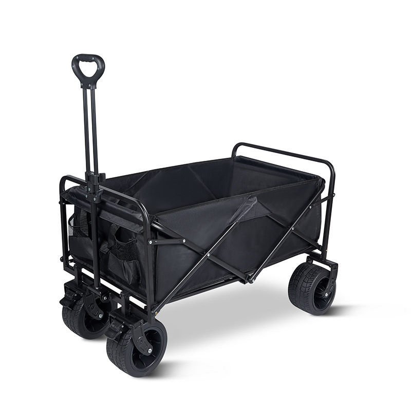 Lightweight camping trolley, picnic cart, portable campsite trailer, shopping cart, foldable home camping vehicle Item Picture