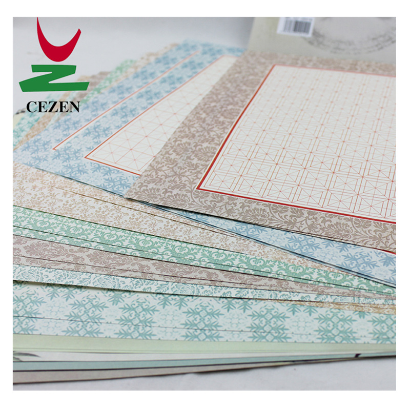 Cheng Zhen A3A4 hard pen calligraphy work paper, student penmanship competition practice paper, square grid paper, color Item Picture