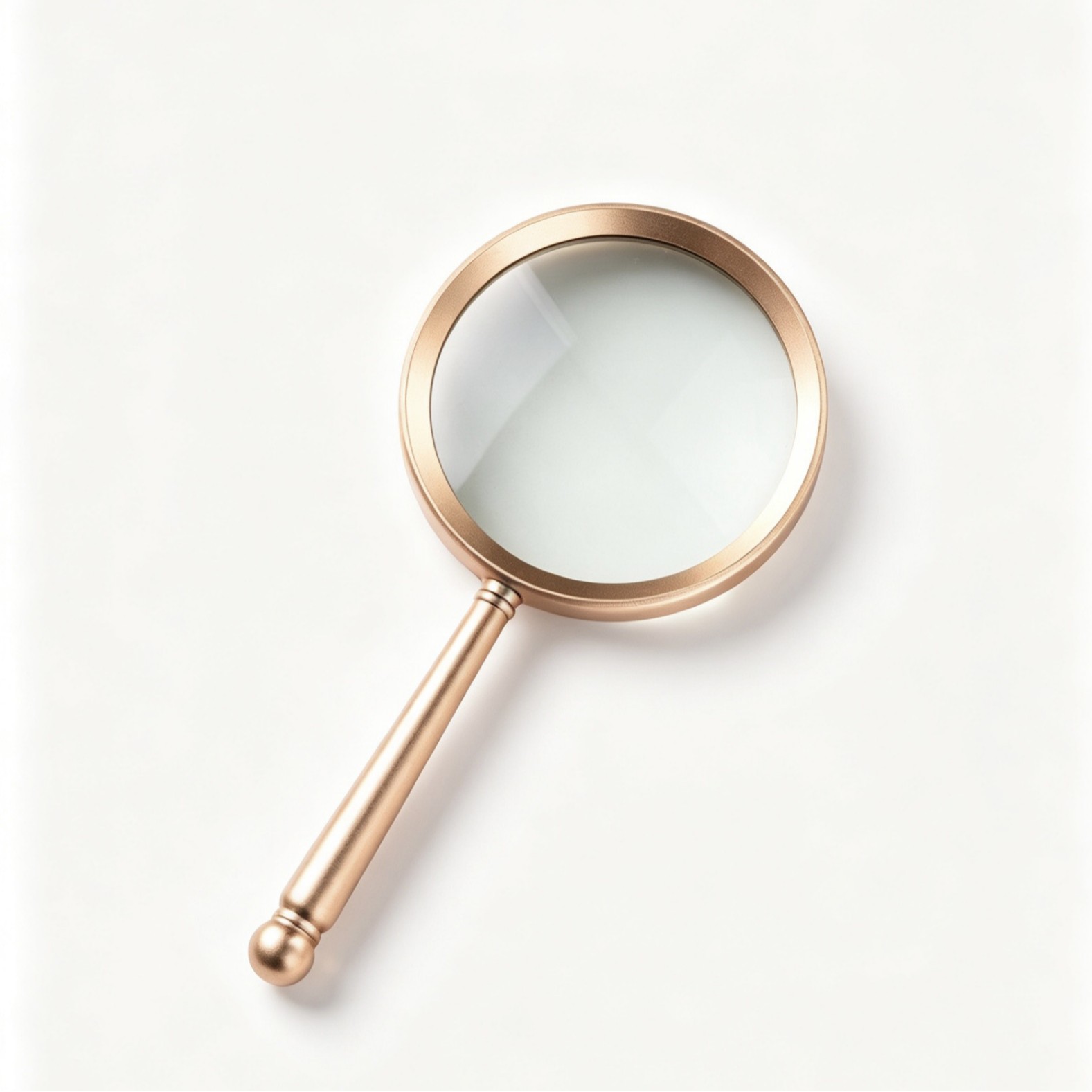New cross-border aluminum alloy material 90MM antique metal gift for students, the elderly, antique stamps, magnifying glass