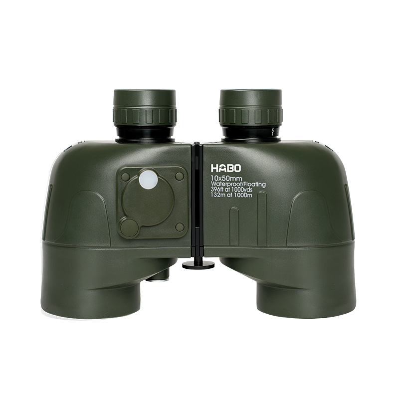 10X50 Compass Telescope All-Metal High-Sealed Distance Measurement Waterproof Outdoor Low-Light Night Vision Binoculars Item Picture