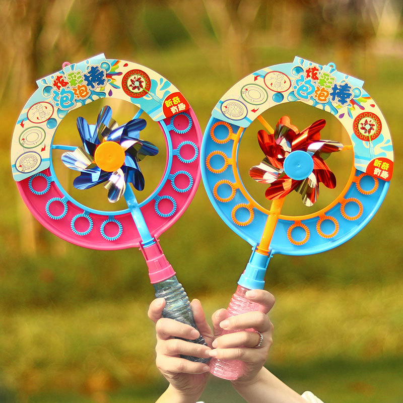 Bubble windmill toys, electric bubble machines, bubble balls wholesale, children's fun toys, fun interaction Application Scenario