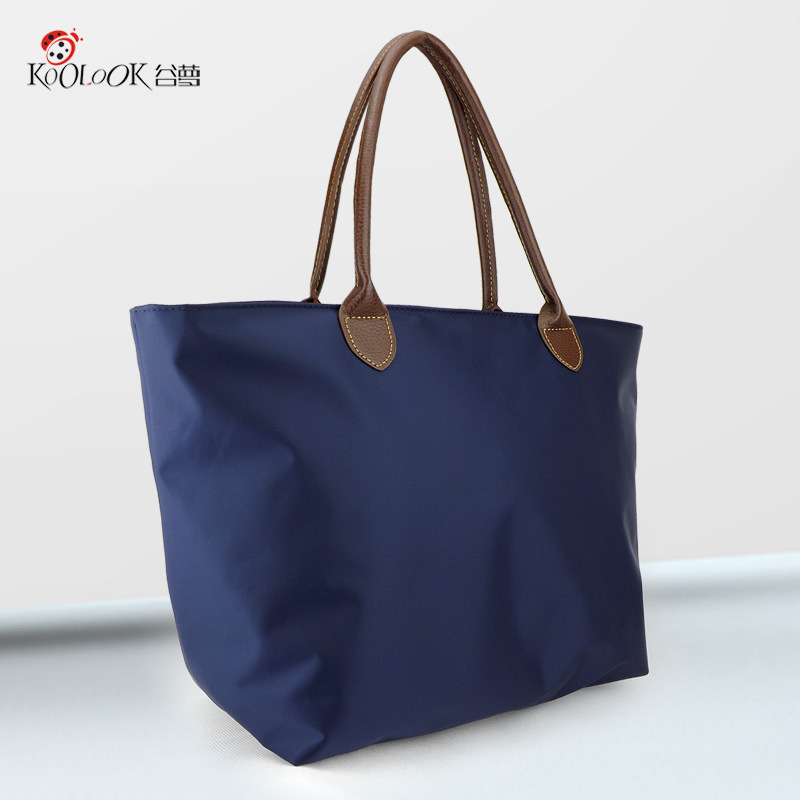 Oxford cloth large-capacity simple commuting bag, waterproof cloth bag, women's single-shoulder bag, lightweight dumpling bag, nylon bag, large bag