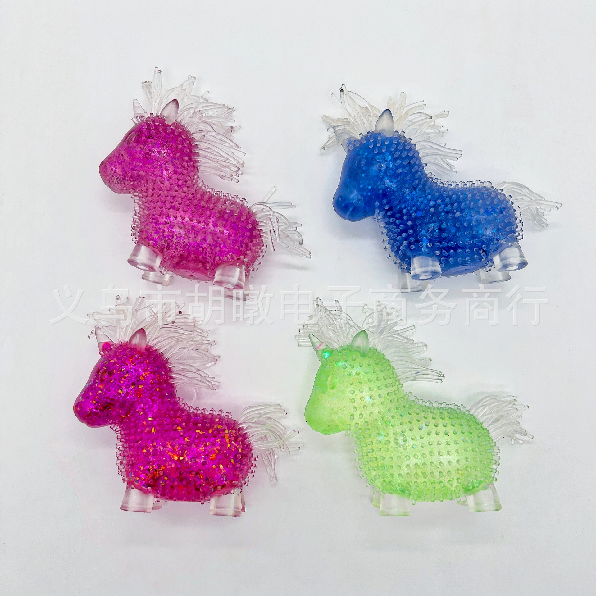 "Kneecle Unicorn Creative Stress-relieving Cute Unicorn Maltose Kneecle Toys Street Stall Toy wholesale. details Picture