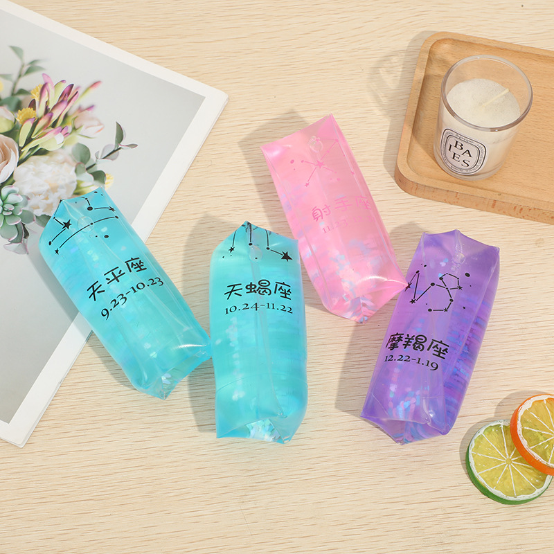 12星座水蛇抓不住的水袋星座握抓不住创意奇特玩具批发图