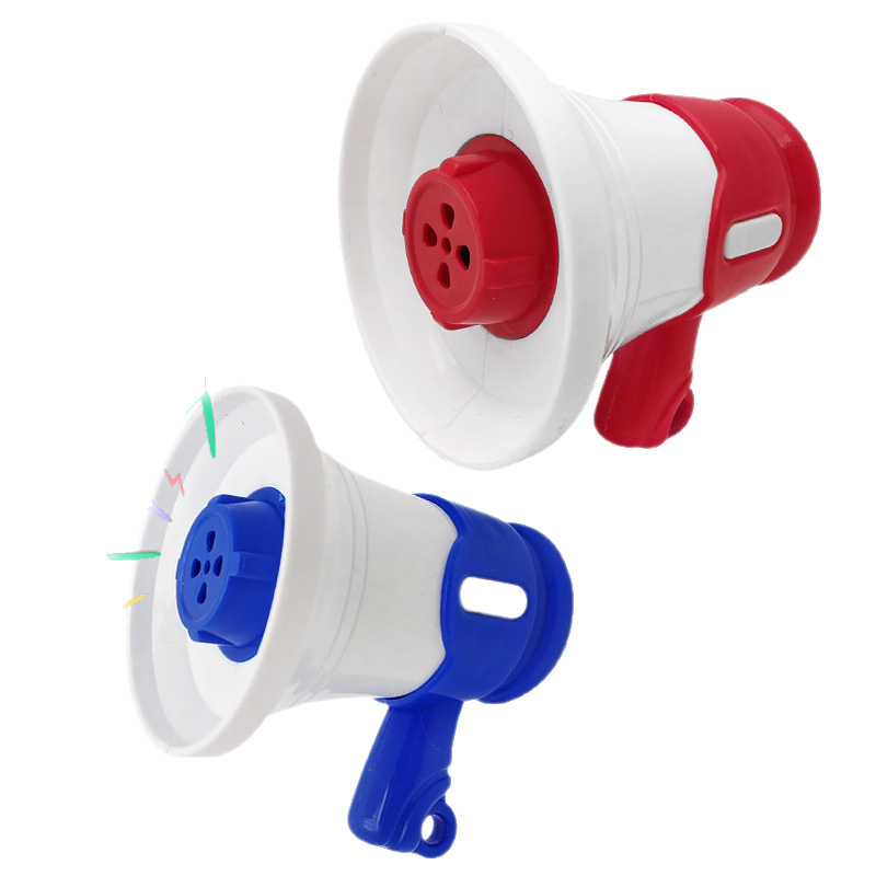 Children's megaphones, loudspeakers, small loudspeakers, amplifiers, electric handheld creative keychains, wholesale at street stalls Item Picture