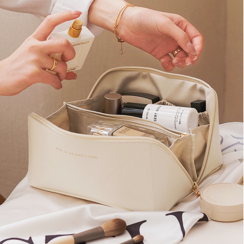 Simple makeup bag, portable pillow, cosmetics bag, storage bag, travel storage, toiletry bag, makeup bag, Internet celebrity