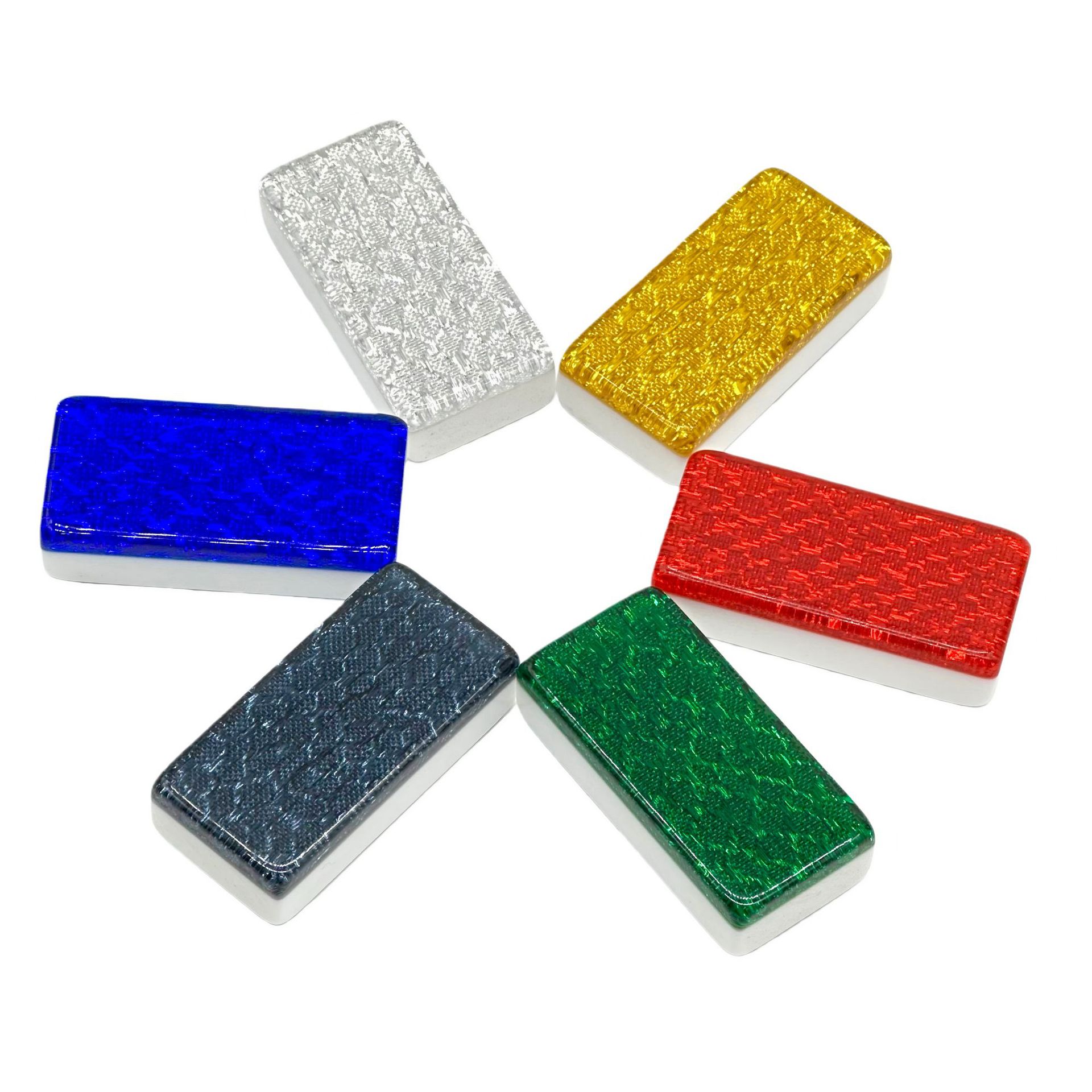 Wholesale acrylic dominoes, double nine dominoes, DOMINO building blocks, toys, and board games from the manufacturer Item Picture