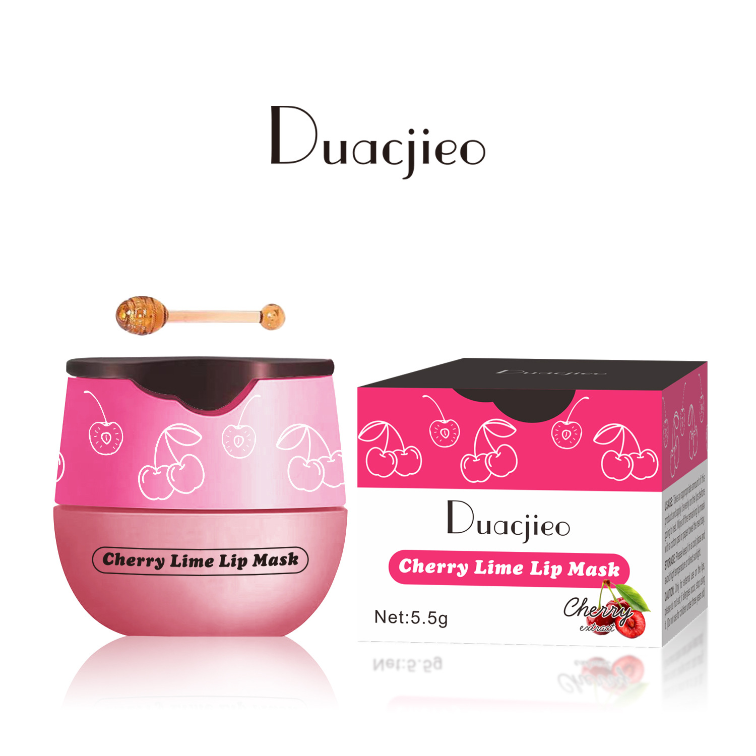 Honey Lip Mask, Lime Moisturizing Lip Mask, Moisturizing Little honey jar, Anti-cracking, reducing lip lines, Lip Care Lipstick, cross-border Specification image