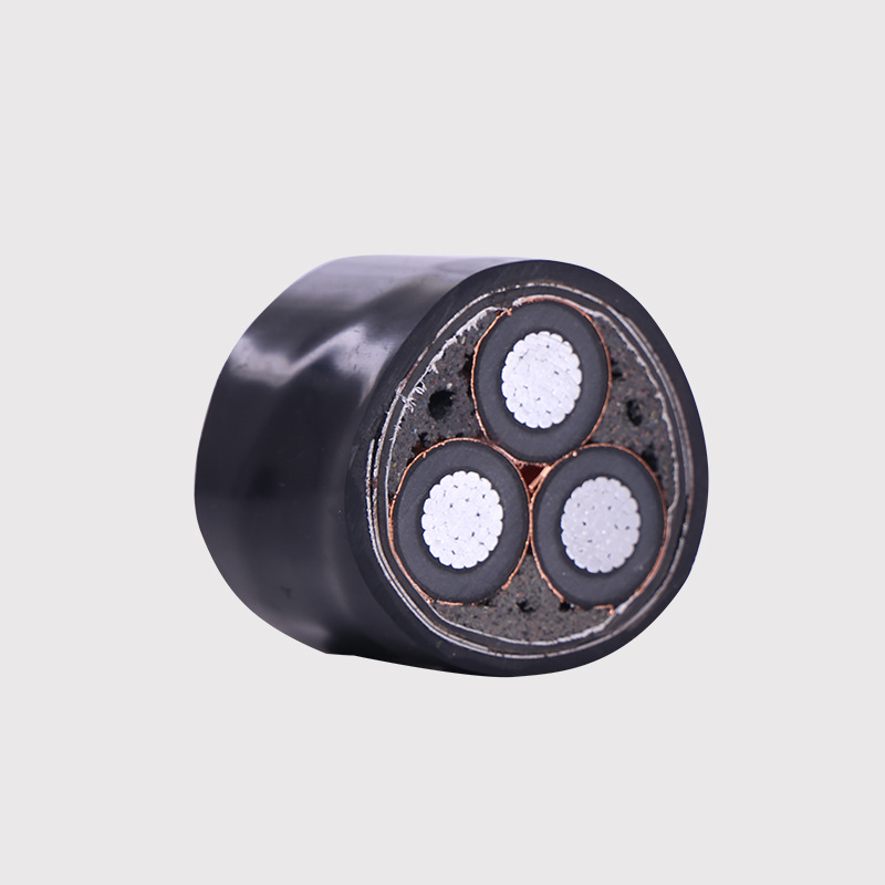 The Rated Voltage Of Yjlv22 Three-Core Medium-Voltage Power Cable (8.7/15Kv Fire-Resistant Pvc Aluminum Core Cable, National Standard) details Picture