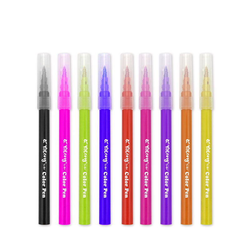 The Yalong cross-border color pen tip Maeker can refill children's ink painting and watercolor pen art records