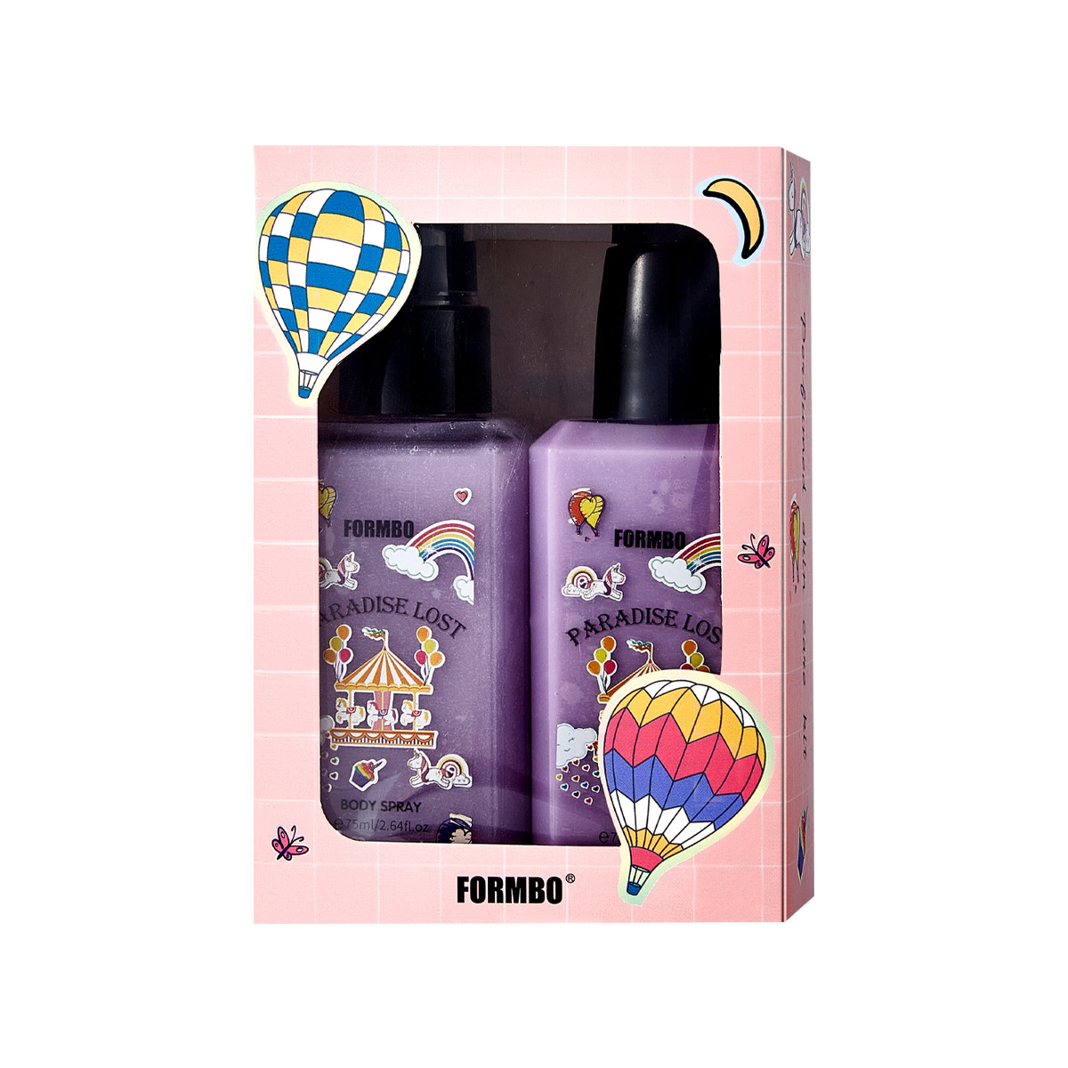 【 Cross-border Exclusive 】FORMBO Perfume Body Lotion 2-in-1 Set: Long-lasting Fragrance, Fresh and Light Body Lotion Item Picture