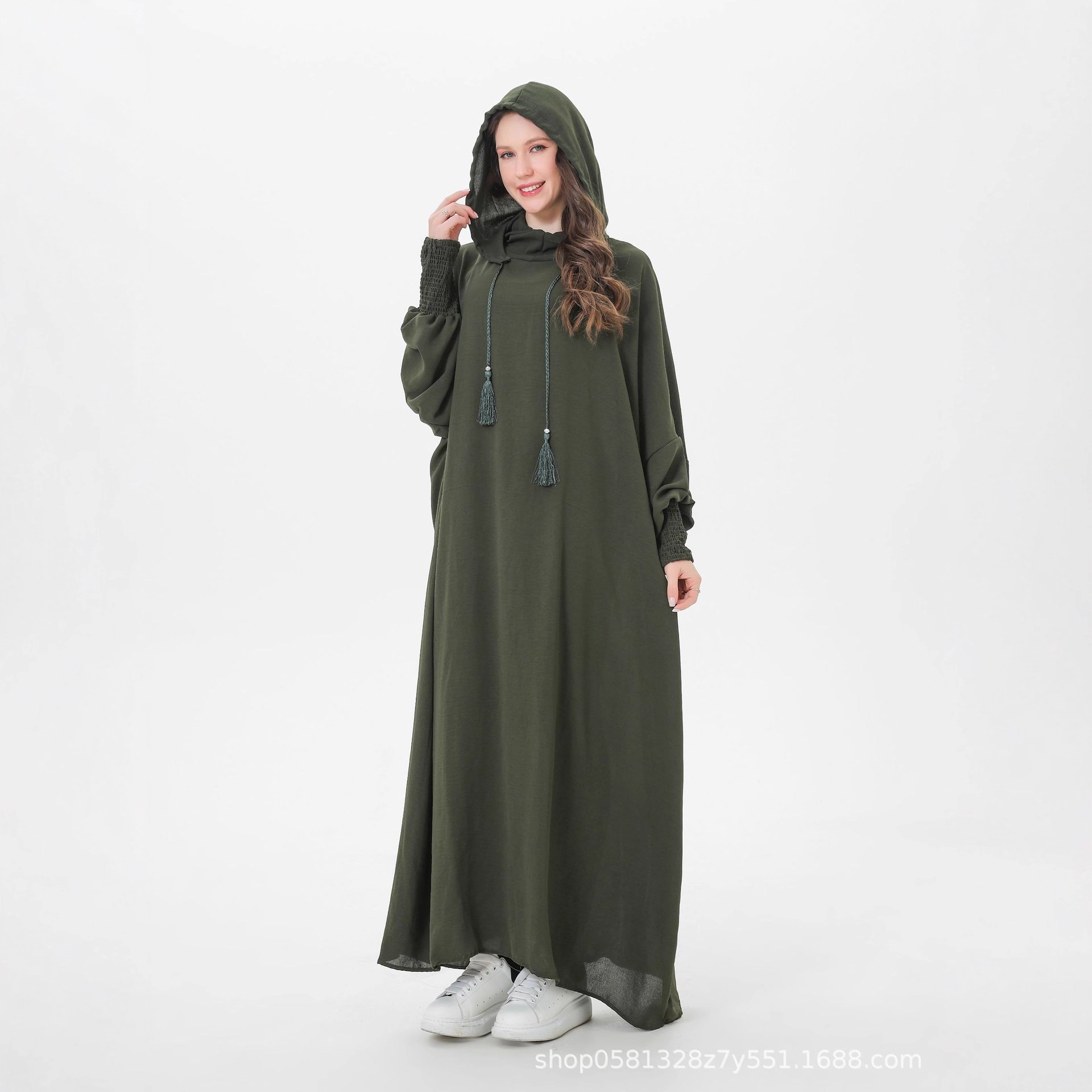 穆斯林头巾/阿拉伯男士头巾/头巾/头巾女款长款穆斯林/阿拉伯头巾产品图