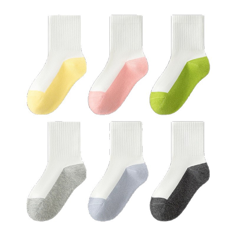 儿童丝袜/儿童连裤袜/袜子儿童/袜子宝宝过膝卡通/无骨袜男童冬季白底实物图