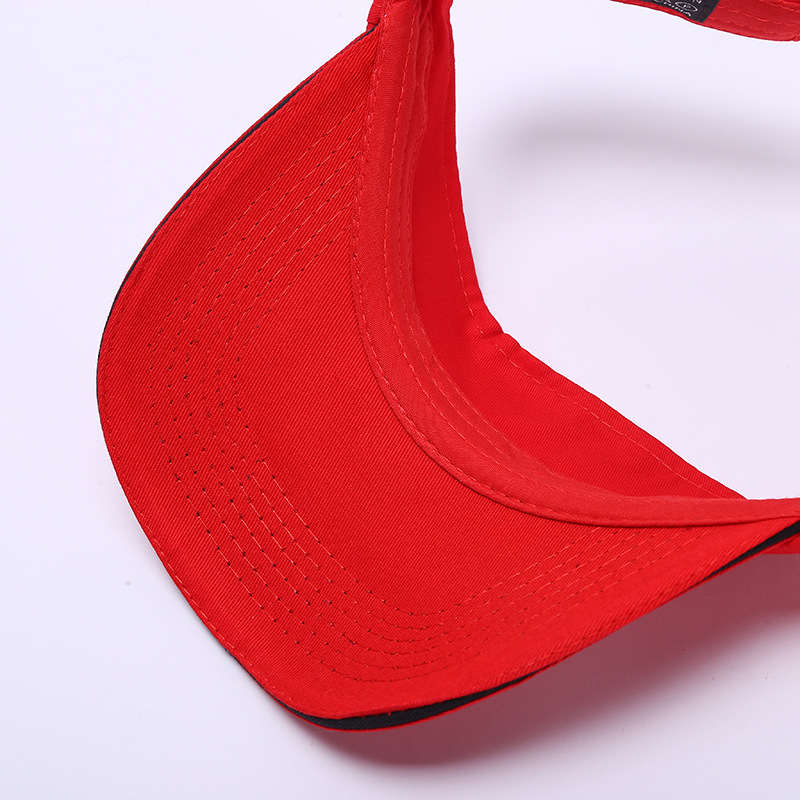 New fashionable outdoor SPORT breathable curved brim open-top cap, summer versatile embroidered no-top sunshade baseball cap Item Picture